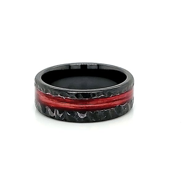 Alternative Metal Wedding Band Ross Elliott Jewelers Terre Haute, IN