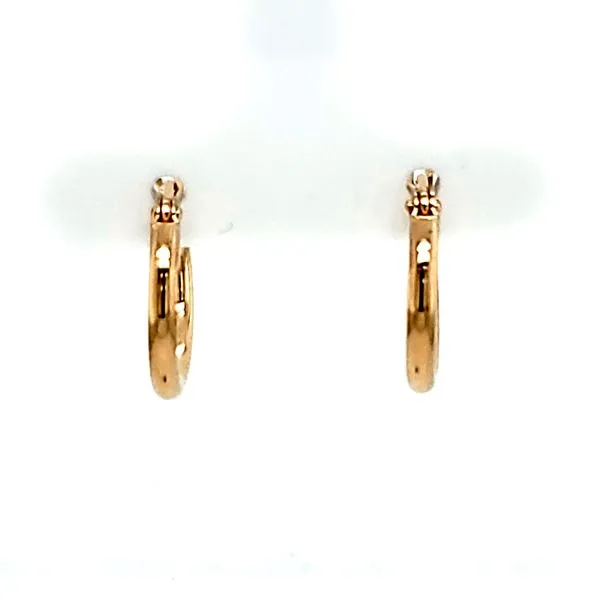 Solid Gold Earrings Ross Elliott Jewelers Terre Haute, IN