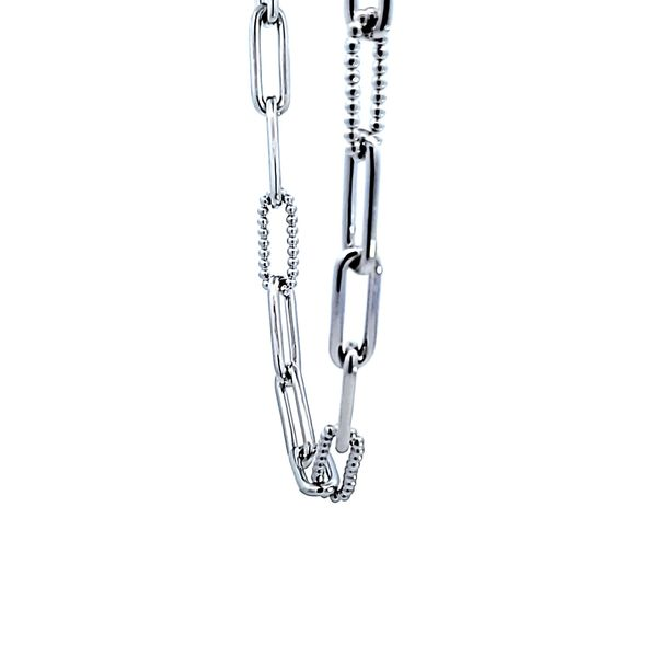 Sterling Silver Bujukan Link Chain Image 4 Ross Elliott Jewelers Terre Haute, IN