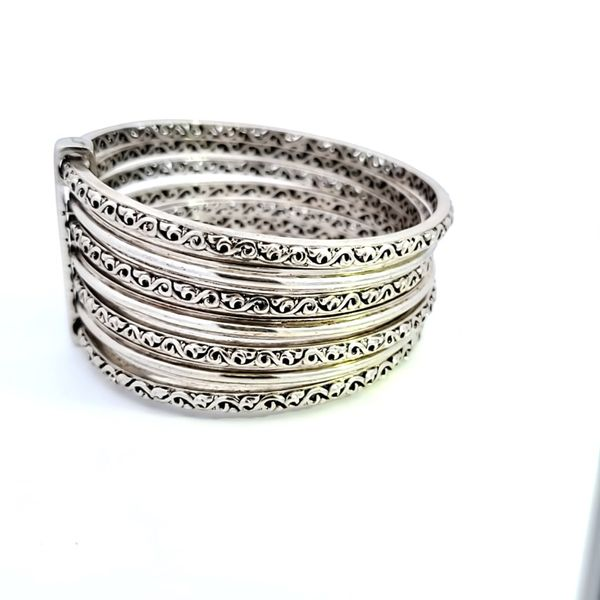 Sterling Silver Bangle Bracelet 