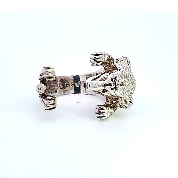 Sterling Silver Golden Retriever Hug Ring Ross Elliott Jewelers Terre Haute, IN