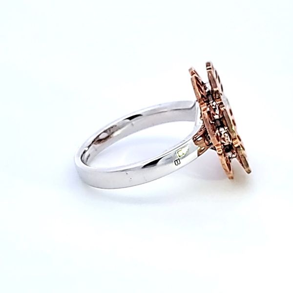 18K Rose Gold and Platinum Plated Calicanto Ring Image 2 Ross Elliott Jewelers Terre Haute, IN