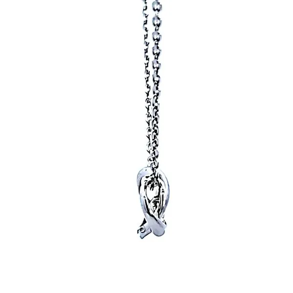 Sterling Silver Amor Diamond Pendant Image 3 Ross Elliott Jewelers Terre Haute, IN