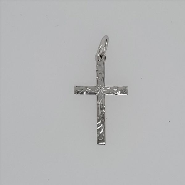 Sterling Silver Cross Charm Ross Elliott Jewelers Terre Haute, IN