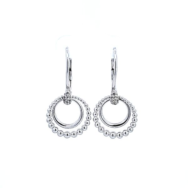 Sterling Silver Bujukan Drop Earrings Image 2 Ross Elliott Jewelers Terre Haute, IN