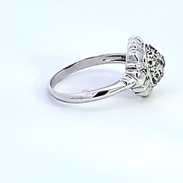 14K White Gold Diamond Estate Ring Image 3 Ross Elliott Jewelers Terre Haute, IN
