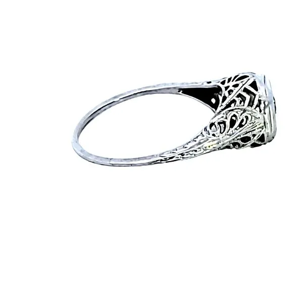 18KW Diamond Estate Ring Image 3 Ross Elliott Jewelers Terre Haute, IN