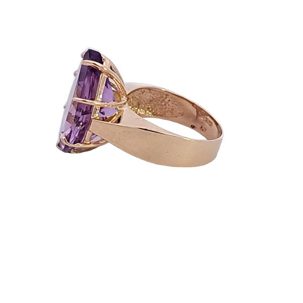 10KY Pear Amethyst Estate Ring Image 4 Ross Elliott Jewelers Terre Haute, IN