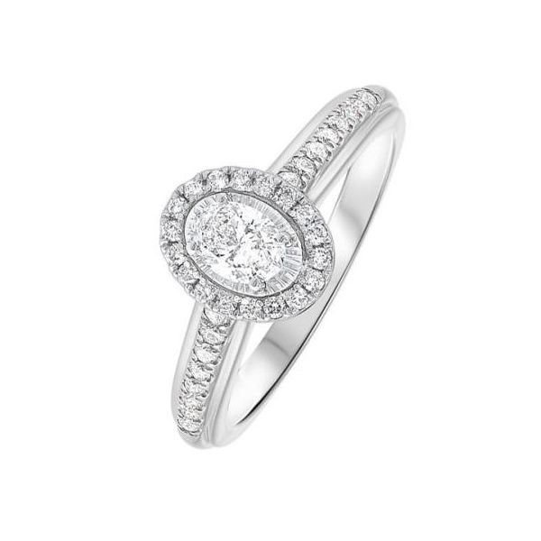 Oval Diamond Engagement Ring Sam Dial Jewelers Pullman, WA