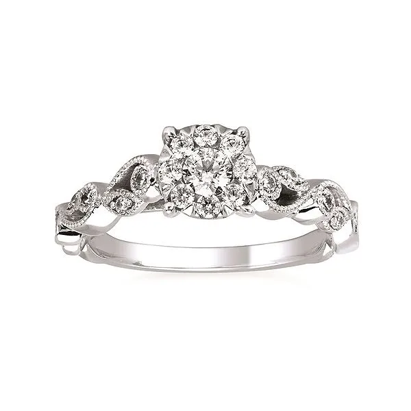 Diamond Engagement Ring Sam Dial Jewelers Pullman, WA