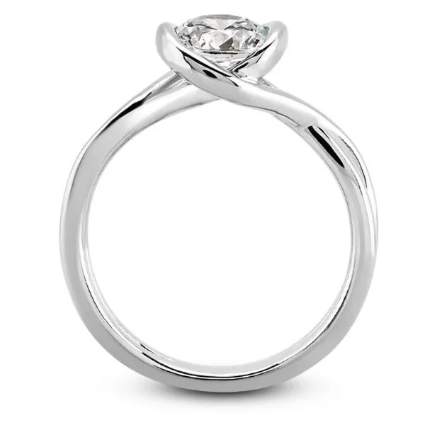 Unique Bezel Set Engagment Ring Image 3 Sam Dial Jewelers Pullman, WA