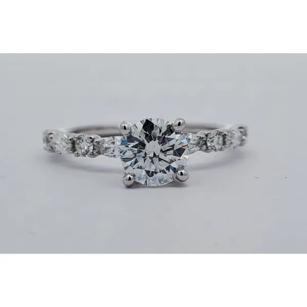 Marquise and Round Accented Shank Sam Dial Jewelers Pullman, WA