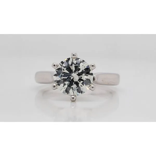 Solitare Diamond Ring Sam Dial Jewelers Pullman, WA