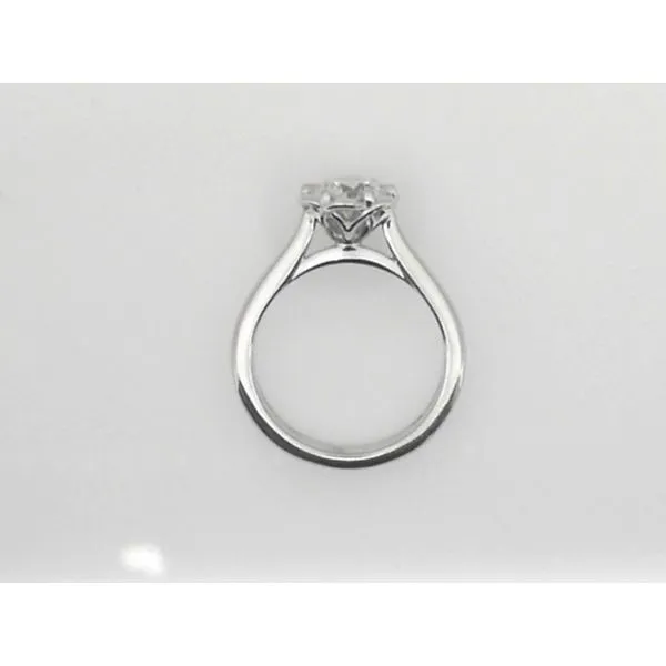 White Gold Solitare Engagment Ring Image 2 Sam Dial Jewelers Pullman, WA