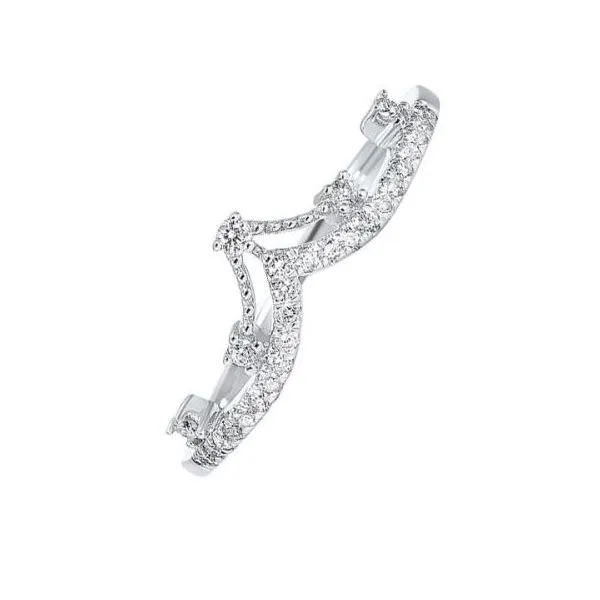 CROWN INSPIRED DIAMOND CONTOUR BAND Sam Dial Jewelers Pullman, WA