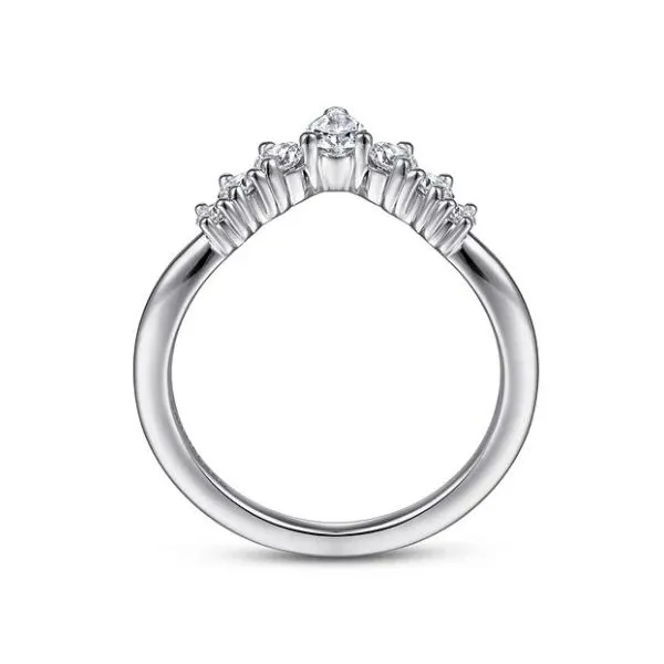 Curved Wedding Band Image 3 Sam Dial Jewelers Pullman, WA