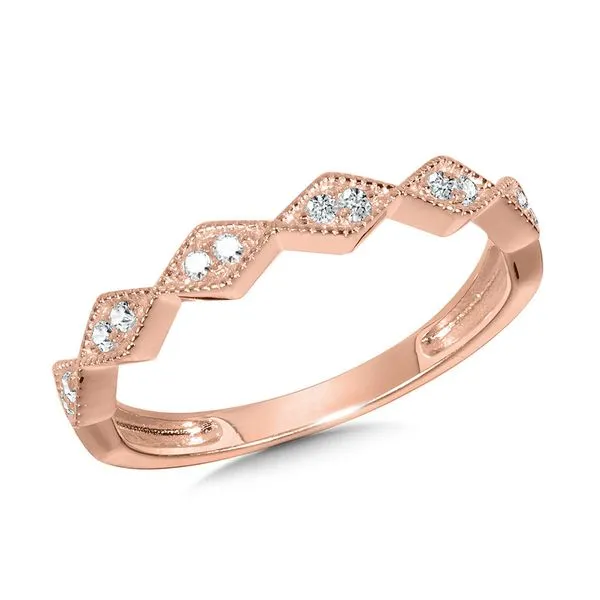 MILGRAIN KITE-SHAPED STACKABLE BAND similar item image