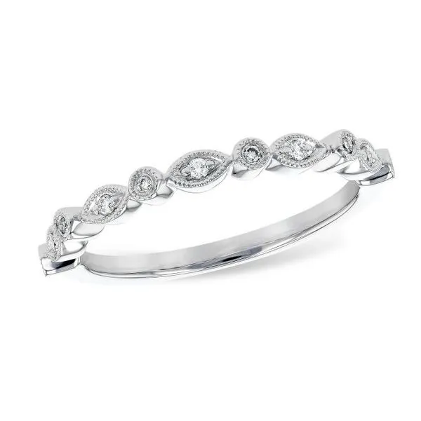 Diamond Milgrain Band Sam Dial Jewelers Pullman, WA
