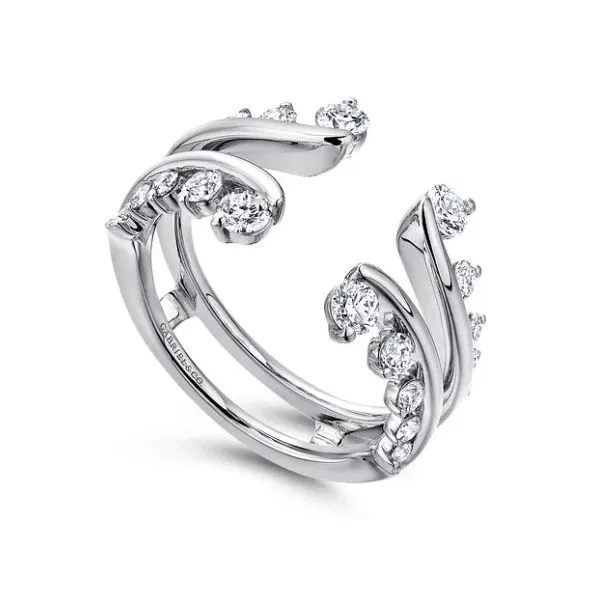 White Gold Diamond Ring Enhancer Image 2 Sam Dial Jewelers Pullman, WA