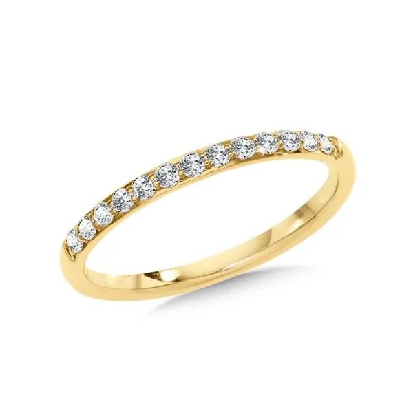 14 Karat yellow gold Diamond Band Sam Dial Jewelers Pullman, WA