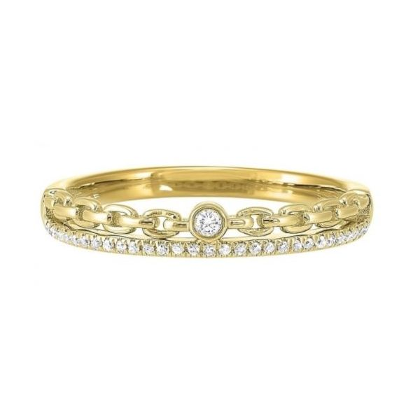 YELLOW GOLD AND DIAMOND RING Sam Dial Jewelers Pullman, WA