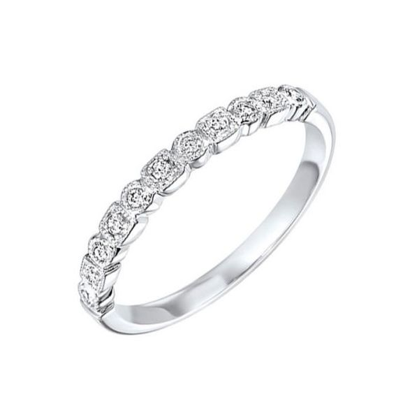 Multi-shaped bezel set diamond ring Sam Dial Jewelers Pullman, WA