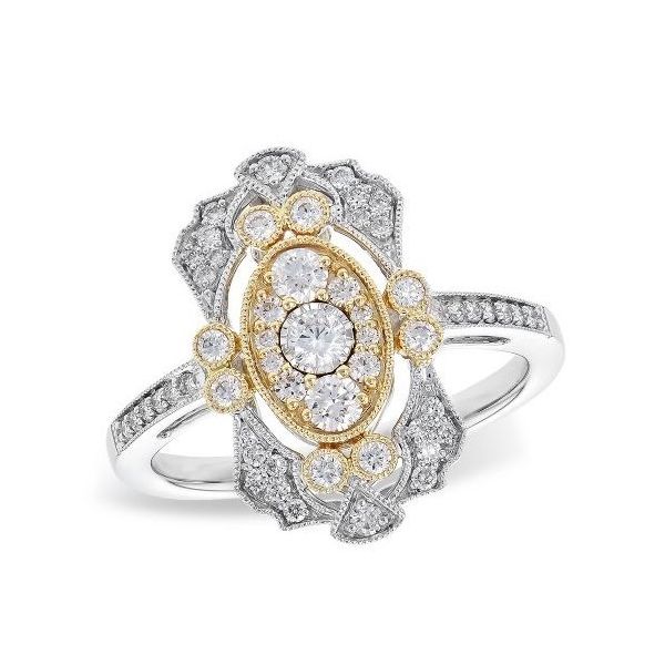 Artdeco Style Diamond Ring Sam Dial Jewelers Pullman, WA