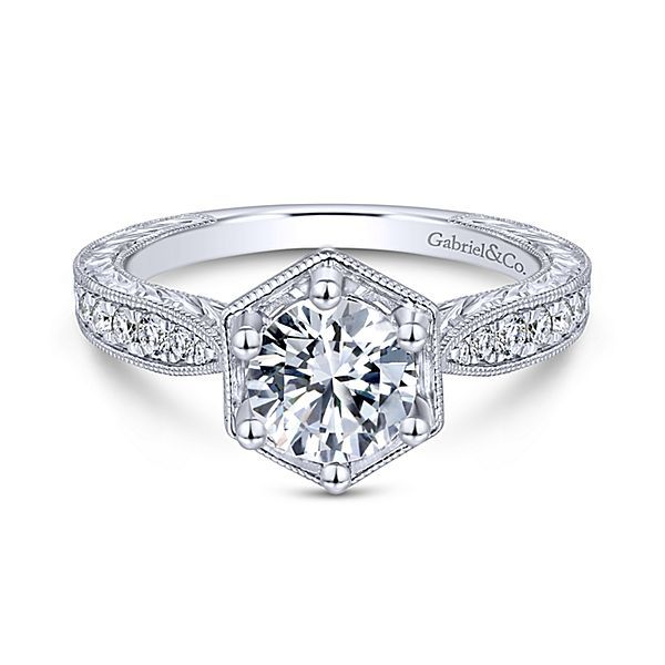 Hexagon Diamond Ring - The Best Original Gemstone