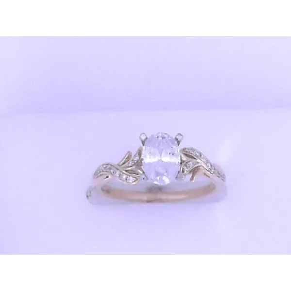 Yellow GOLD OVAL ENGAGEMENT RING Sam Dial Jewelers Pullman, WA