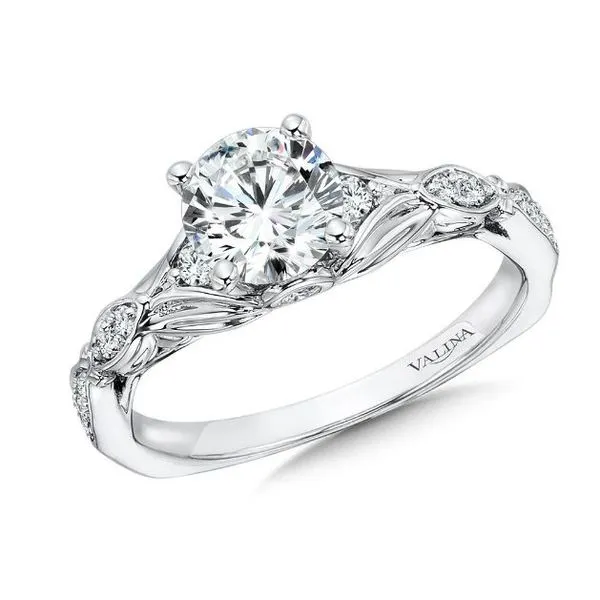 Vintage Tapered Diamond Engagement Ring Sam Dial Jewelers Pullman, WA