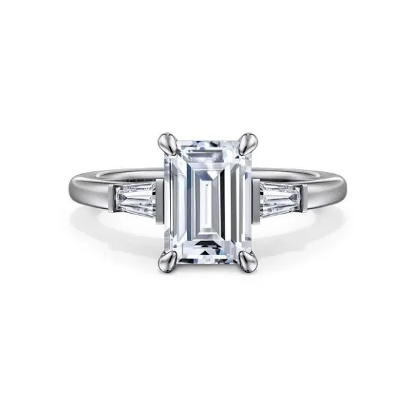 Emerald Cut Engagement Ring Sam Dial Jewelers Pullman, WA
