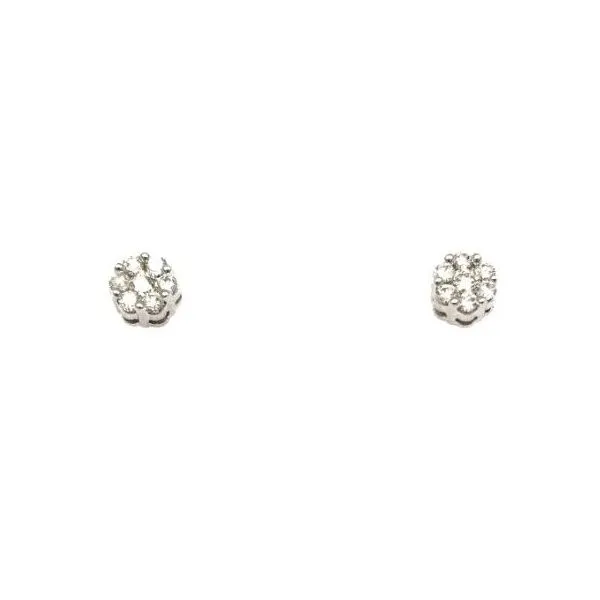 Diamond Cluster Studs Sam Dial Jewelers Pullman, WA
