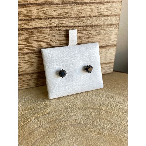 Black Diamond Stud Earrings Image 2 Sam Dial Jewelers Pullman, WA