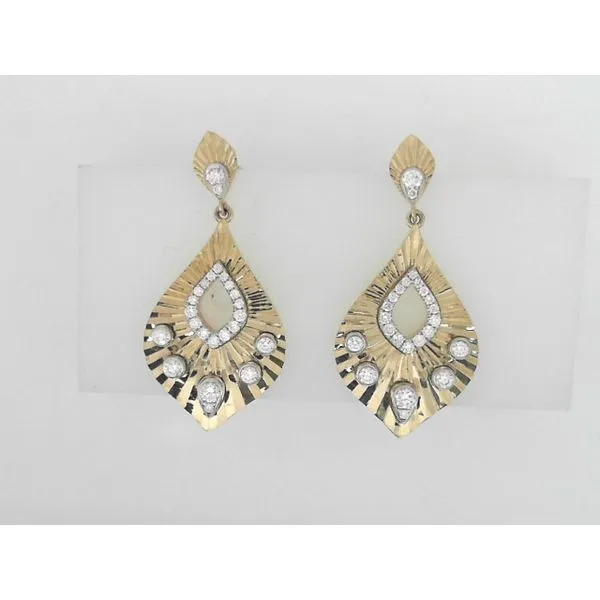Fantasy Cut Diamond Earrings Sam Dial Jewelers Pullman, WA