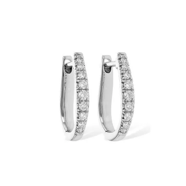Diamond Hoop Earrings Sam Dial Jewelers Pullman, WA