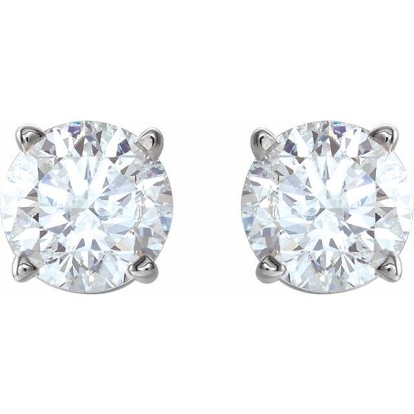 One Carat Diamond Studs Sam Dial Jewelers Pullman, WA