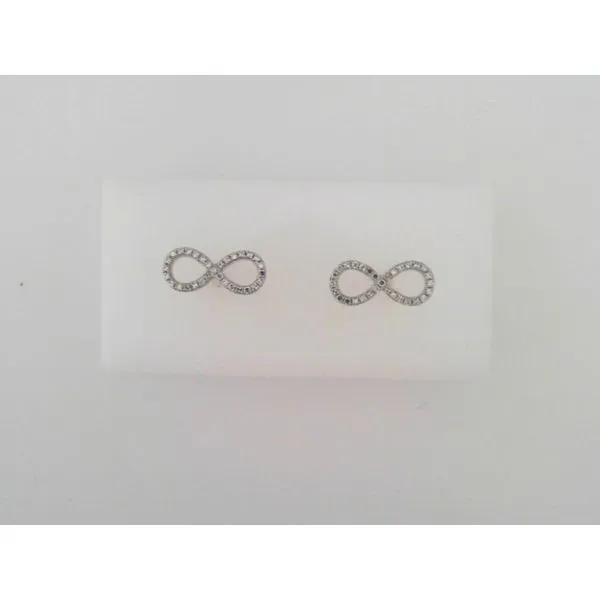 Infinity Stud Earrings Sam Dial Jewelers Pullman, WA