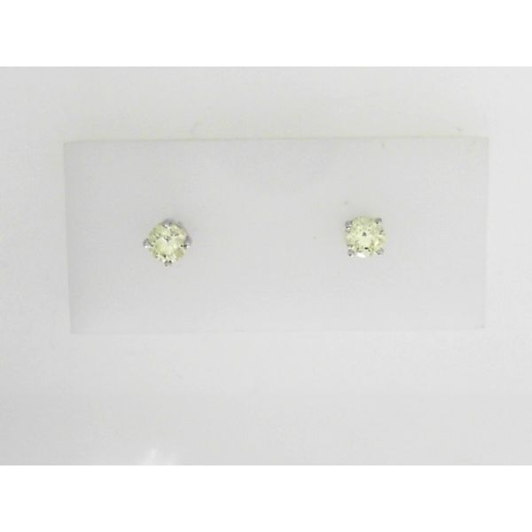 Natural Yellow Diamond Studs Sam Dial Jewelers Pullman, WA