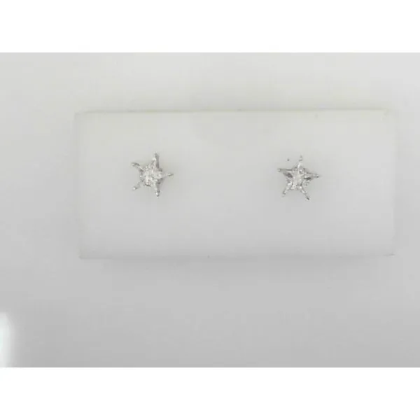 Star Shaped Diamond Stud Earrings Sam Dial Jewelers Pullman, WA