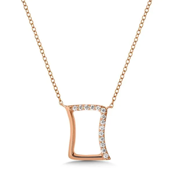Rose Diamond Pendant Sam Dial Jewelers Pullman, WA