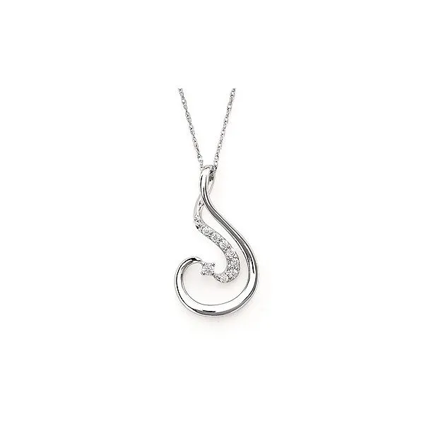 Diamond Silhouette Pendant Sam Dial Jewelers Pullman, WA