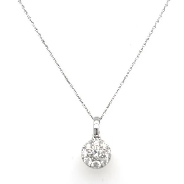 DIAMOND CLUSTER PENDANT Sam Dial Jewelers Pullman, WA