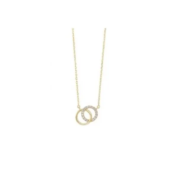 INTERLOCKING CIRCLE DIAMOND NECKLACE Sam Dial Jewelers Pullman, WA