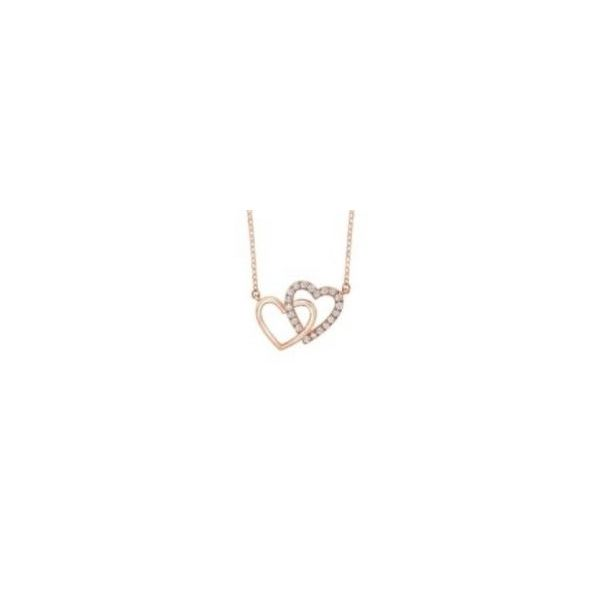 Rose Gold Heart Necklace Sam Dial Jewelers Pullman, WA