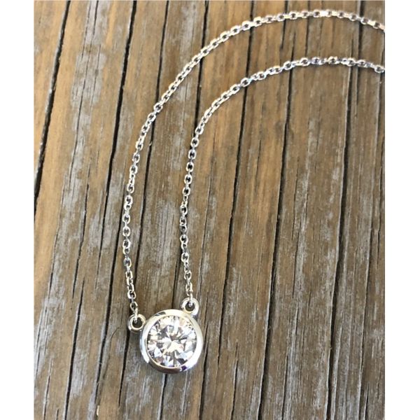 1.0CT SOLITAIRE NECKLACE Image 2 Sam Dial Jewelers Pullman, WA