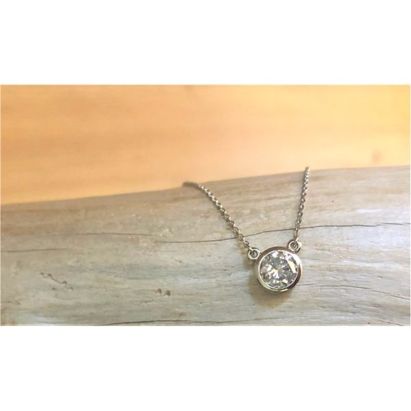 1.0CT SOLITAIRE NECKLACE Sam Dial Jewelers Pullman, WA