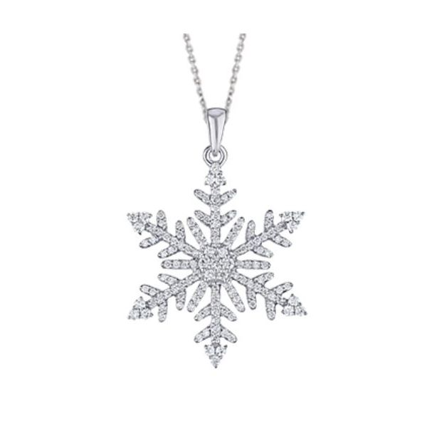 DIAMOND SNOW FLAKE PENDANT Sam Dial Jewelers Pullman, WA