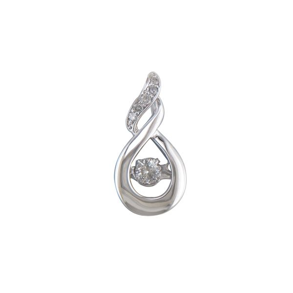 Shimmer Set Diamond Pendant Sam Dial Jewelers Pullman, WA