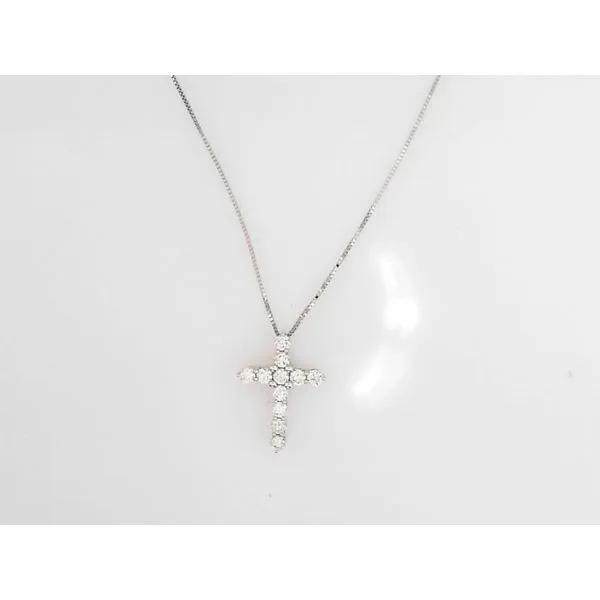 Sams diamond discount cross necklace