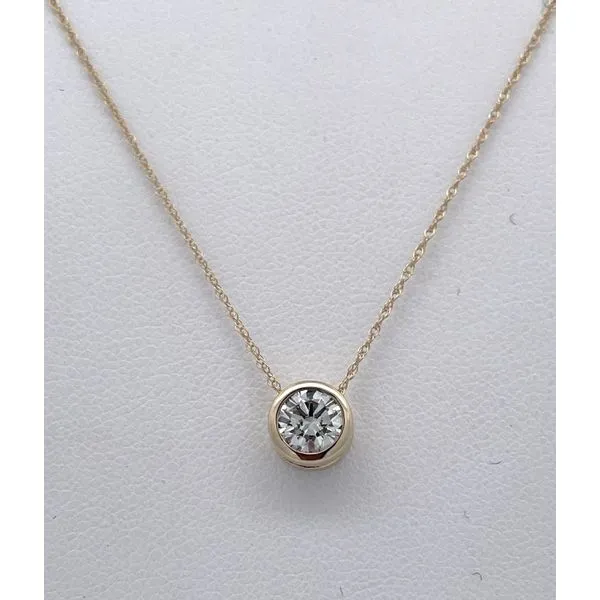 14KY .56C DIAMOND DIAMOND SLIDER PENDANT Sam Dial Jewelers Pullman, WA